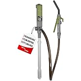 TERA PUMP High Volume Rechargeable Battery Gas Can Pump [2nd Gen], Improved 3.2 GPM Powerful Suction That Lasts, 20% More Power - Refuel from Greater Distances, Elongated 60 inch Hose w/Nozzle Control