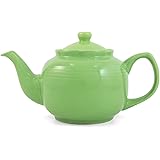 Lime Green Classic 6 Cup Ceramic Teapot