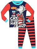 Dr. Seuss Cat in The Hat Boys' Cat in The Hat Pajamas Size 8