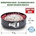 Kitchen Deluxe Springform Pan - Leakproof - Non-Stick - 7 Inch - Fits Instant Pot Pressure Cooker 5, 6 Qt & 8 Quart - Accessories Include Icing Smoother + eBook - Round Cake, Cheesecake | For Instapot