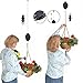 Retractable Plant Pulley Adjustable Hanging Flower Basket Hook Hanger for Garden Planters Flower Baskets Pots and Birds Feeder Hanging Basket Plant Grow Light Indoor Outdoor Decoration – 2 Packthumb 3