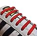Kicks Kids Red - Tieless Elastic Silicone No Tie Shoelaces