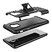 Galaxy J6 2018 Case, Lacass [Shockproof] Tough Rugged Dual Layer Protector Hybrid Case Cover with Kickstand for Samsung Galaxy J6 (2018) - Black