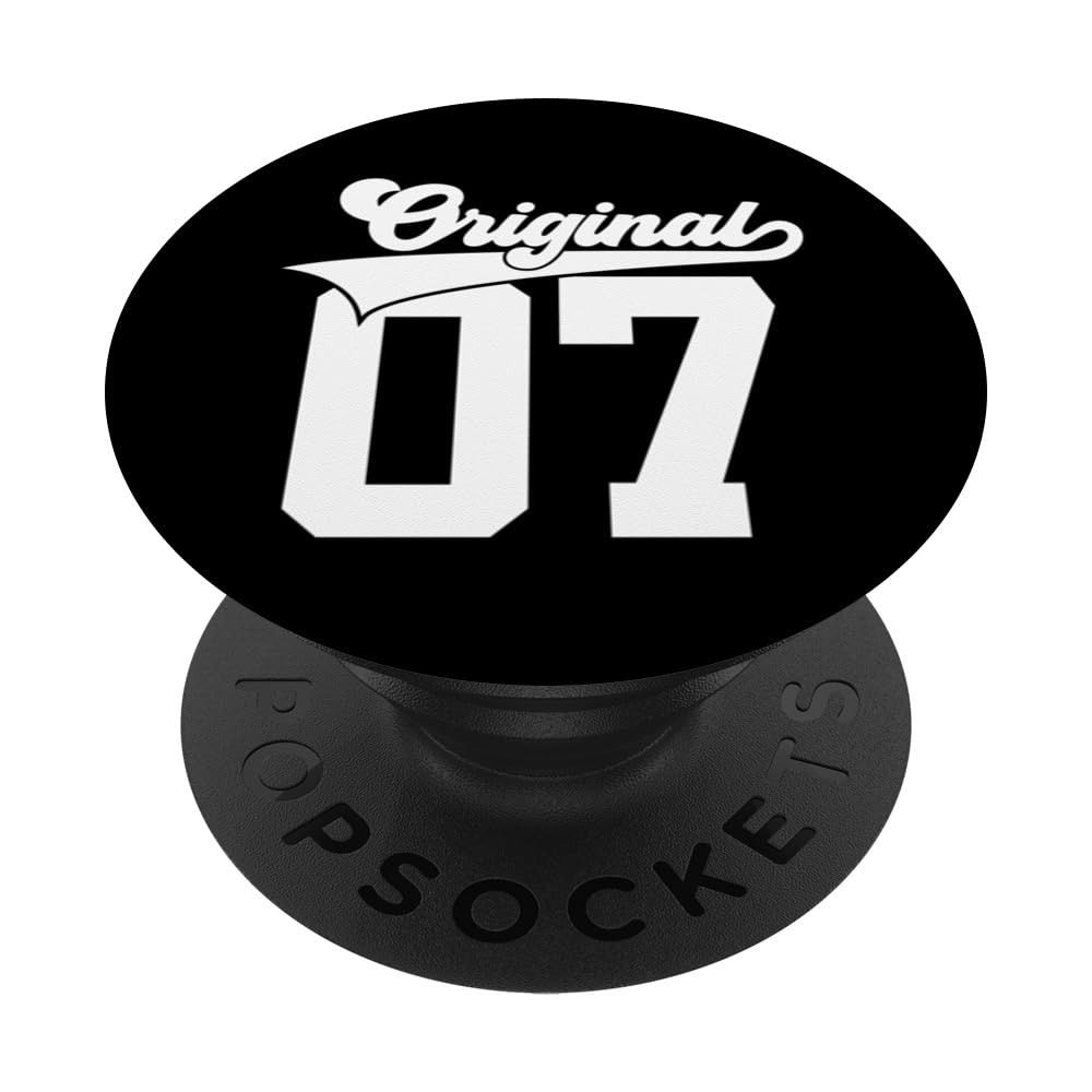 19 YEARS ORIGINAL 2007 COLLEGE 19TH BIRTHDAY PopSockets Adhesive PopGrip