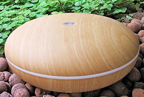 Essential Oil Diffuser &amp; Personal Cool Mist Ultrasonic Humidifier 350 ml, 7 Color Changing LED Light, Auto-off Function. For Home, Office, Spa, Yoga. Top Aromatherapy for Relaxation Stress Reduction!