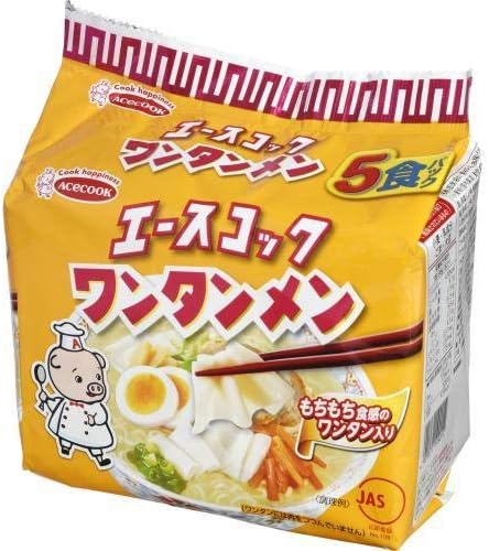 Amazon エースコック ワンタンメン 5食 エースコック ラーメン 通販