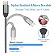 USB C Cable 6.6FT 2 Pack, Type C to USB A 2.0 Cord Charger Nylon Braided Charging Cords USB-C Cables fit Samsung Galaxy S8 S9 Plus Note 8 9 LG G5 G6 V20 V30 Moto Z Z2 Google Pixel 2 XL Nintendo Switch