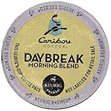 Caribou Daybreak Morning Blend Coffee Keurig K-Cups, 24 Count (Pack of 2)