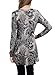 BaiShengGT Women's Flared Comfy Loose Fit Tunic Top Medium Brown