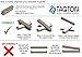 TAQTON Neodymium Bar Magnets, N52, 2½ x ½ x ¼