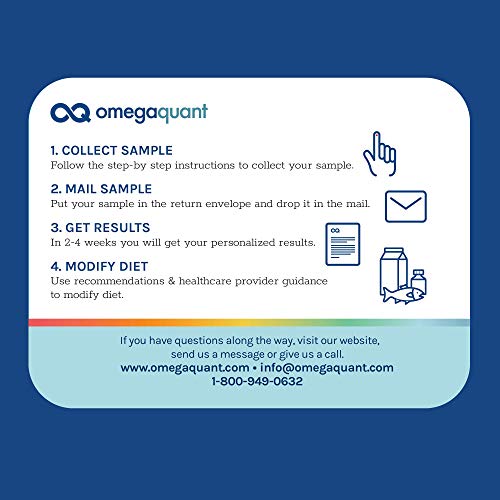 Omega Quant Omega3 Index Basic Test Kit Original Omega3 Test Kit