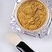 Born Pretty 2 Box Mirror Powder Gold Silver Pigment Nail Glitter Nail Art Chrome Powder with Matching Brushes Silver and Gold