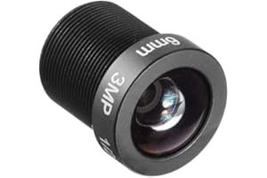 uxcell 6mm 3MP F2.0 FPV CCTV Camera Lens Wide Angle for CCD Camera