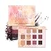 12 Colors Makeup Naked Eyeshadow Palette Natural Nude Matte Shimmer Glitter Pigment Eye Shadow Pallete Set Waterproof Smokey Professional Cosmetic Beauty Kit