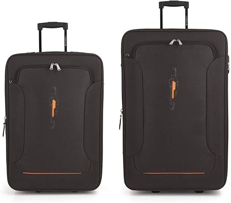 set of two suitcases