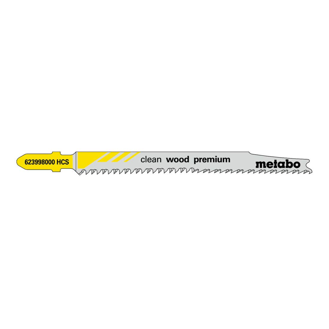 5 hojas para Sierra de calar "Clean Wood Premium" 93/2,2 mm (623998000)