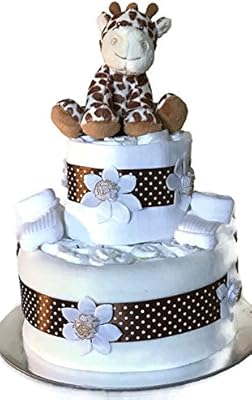 baby shower nappy cake boy