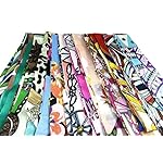 12 Set Mixed Designs Satin Head Hair Handbag Handle Highlights Scarf Tie Bundle 12 Set Mixed Designs Satin Head Hair Handbag Handle Highlights Scarf Tie Bundle