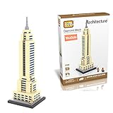YouCute Loz Micro Blocks,empire state building, Small Building Block Set, Nanoblock Compatible (910 pcs)