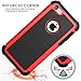 iPhone 5C Case, AUMIAU Hybrid Dual Layer Shock Absorbin Armor Defender Protective Case Cover (Hard Plastic with Soft Silicon) for Apple iPhone 5C
