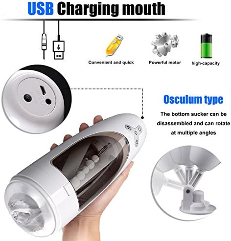 2019 Male Full Automatic Cup Sucking Electronic Man's Toy Large Size Massage Cup Best Gift