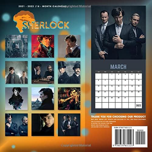 Calendrier Sherlock 2023 Amazon.com: Shẹrlock 2022 Calendar: Official Calendar 2022, Tv Series &  Movie Films Calendar 2022-2023. Calendar Planner 2022-2023. Gifts, Decor  For Classroom, ... - 18 Monthly. Kalendar Calendario Calendrier:  9798779831123: William Gonzales: Books