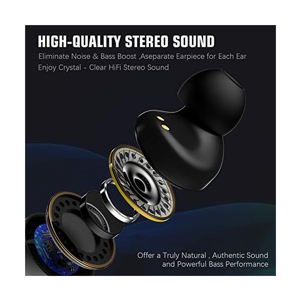 Wireless-Headphones-Bluetooth-50-Earbuds-CVC-80-Noise-Canceling-IPX7-Waterproof-Earphones-Immersive-Bass-Sound-in-Ear-Built-in-Mic-Headsets-25-Hrs-with-USB-C-Charging-for-WorkFitnessBlack Wireless Headphones Bluetooth 5.0 Earbuds CVC 8.0 Noise Canceling IPX7 Waterproof Earphones Immersive Bass Sound in Ear…