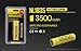 Nitecore 3500mAh 18650 High Capacity Protected Rechargeable Batteries and Lumen Tactical Battery Case (2-Pack)