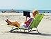 Rio Beach Portable Folding Backpack Beach Lounge Chair with Backpack Straps and Storage Pouch