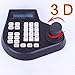 3 Axis Pan Tilt Zoom PTZ Controller Joystick LCD Display CCTV Dome Camera 3D Keyboard Controller