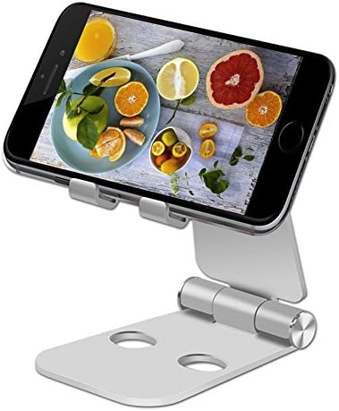 Noyazu Multi Angle Tablet Stand Portable Foldable Adjustable Desktop Stand Holder Dock for 4-10 Inch Kindle Fire Paperwhite iPad 2017 Pro 9.7, 10.5, Air mini 2 3 4,Nintendo Switch