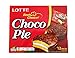 Lotte Choco Pie, 12 Individually Wrapped Chocolate Snack Pies 11.85 oz (1 Pack)