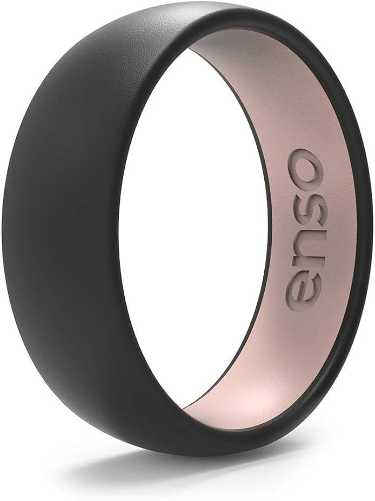 Two Great Colors One Amazingly Comfortable Ring. Enso Rings Dual-Tone Silicone Ring