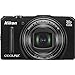 Nikon COOLPIX S9700 16.0 MP Wi-Fi Digital Camera with 30x Zoom NIKKOR Lens, GPS, and Full HD 1080p Video (Black) (Renewed)