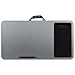 LapGear Home Office Lap Desk with mouse pad and phone holder – Silver Carbon – Fits up to 17.3 Inch laptops – Style No. 91485thumb 2