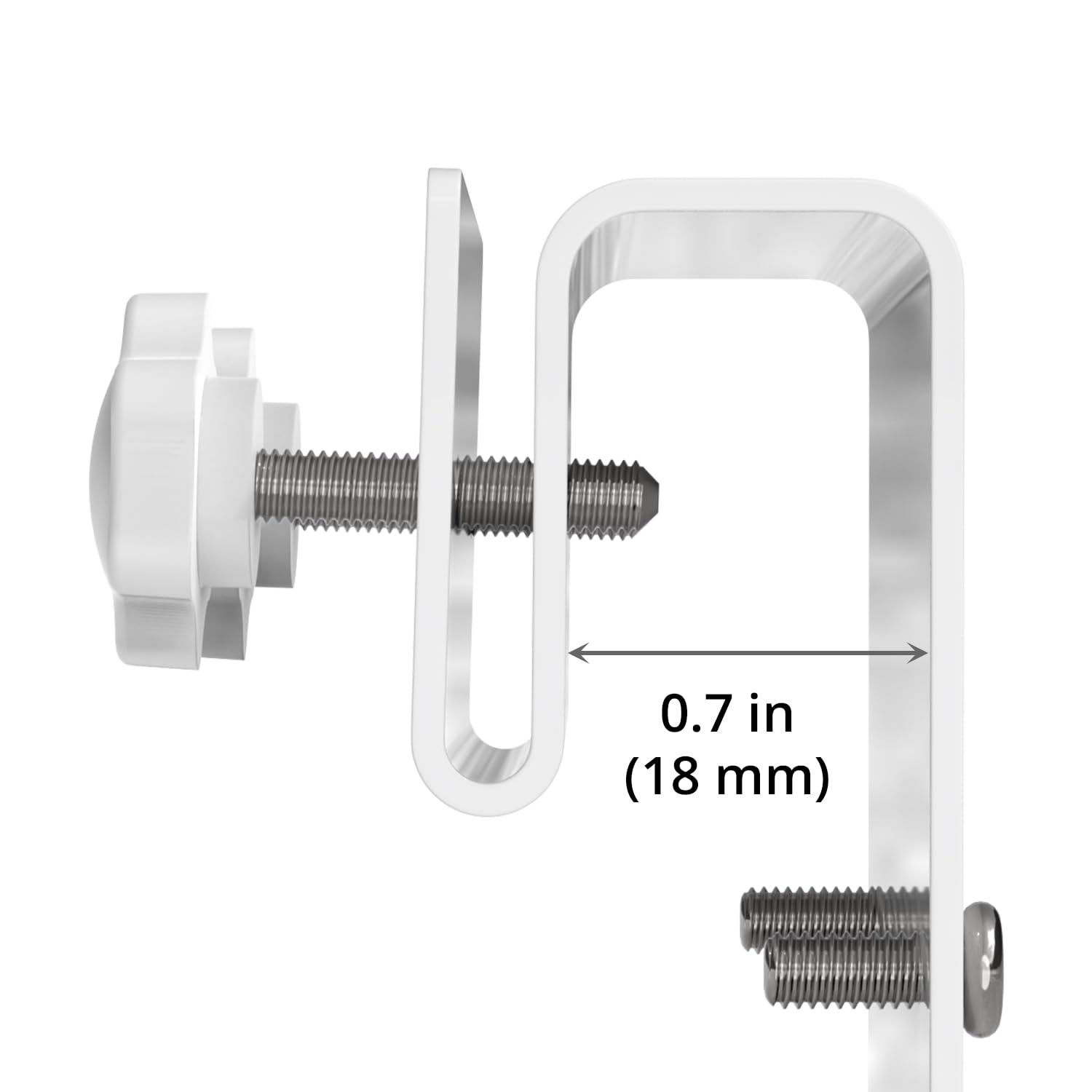 Holicfun Camera Gutter Mount for Eufy SoloCam S340, SoloCam E30 and Eufy 4G LTE Cam S330