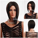 (Super Green Store) Hollywood Wig Rihanna Short Black Women Girls Wig Synthetic Hot