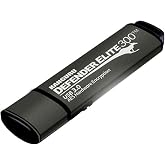 Kanguru Defender Elite300 &ndash; 256 GB Hardware Encrypted Flash Drive - FIPS 140-2 Certified - SuperSpeed USB 3.0 &ndash; Water Resistant