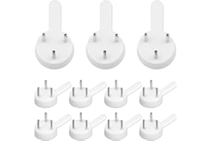 Didiseaon 100pcs Seamless Plastic Wall Hooks Non-Trace Painting Frame Nails Invisible Picture Hangers for Home