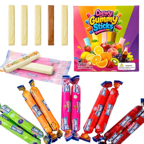 EORA 27 ct Chewy Taffy With Crunchy Tangy Sprinkles, Fruit Flavored Candy at Amazon