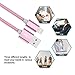sharllen Phone Cable 5Pack [3/3/6/6/10FT] Nylon Braided USB Charging & Syncing Extra Long Cord Compatible iPhone X/8/8 Plus/7/7 Plus/6s/6s Plus/SE/iPad iPod Nano (Rose Gold)…