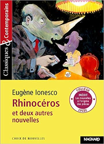 Rhinocéros et deux autres nouvelles Livres,Scolaire et Parascolaire,Ouvrages littéraires et analyses d'oeuvres