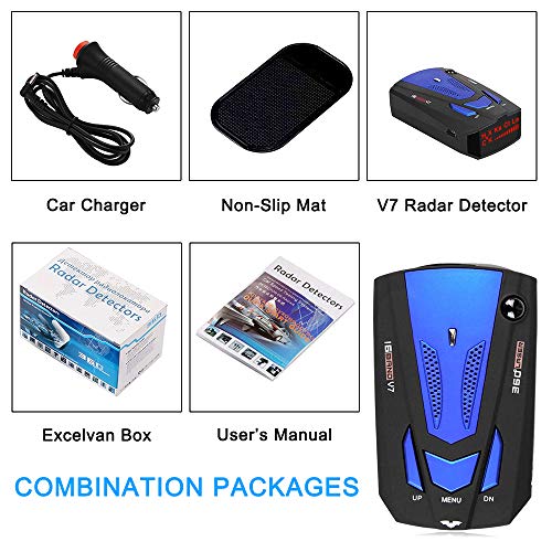 image for sosanping Laser Radar Detector,Voice Prompt Speed for Cars, Vehicle Sp