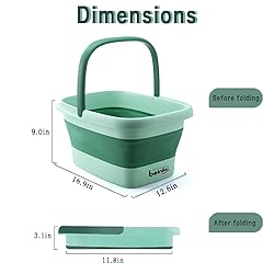 Collapsible Foot Bath Basin for Soaking