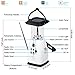 HOSHINE Solar Dynamo Multi-Functional 4-Way Powered Emergency Hand Crank FM Radio LED Camping Lantern Flashlight Phones Charger (White)