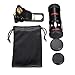 camera lens 4 in 1 10x Zoom Telephoto + Fish Eye + Wide Angle + Macro Clip on Cellphone Lens Kits For iPhone 6S 6, Samsung, HTC, Ipad, Tablet, PC, Laptops