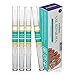 Puriderma Fungus Nail Repair Pen, Fungal Nail Eliminator for Fingernails and Toenails, Repairs & Protects from Discoloration, Brittle and Cracked Nails 4pcs