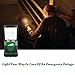 MANSOV Camping Lantern, Lightweight LED Emergency Lantern, Portable Ultra Bright Flashlight, for Hiking, Camping, Emergencies, Power Outages, Compact Size, Green