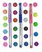 Gel Pens / 24 Assorted Coloring Pens/ Glitzy Glitter, Soft Pastel, and Glowing Neon/ 24 Gel Marker Refills Included