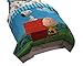 Peanuts Charlie Brown Sunny Day Twin Comforter - Super Soft Kids Reversible Bedding features Charlie Brown and Snoopy - Fade Resistant Polyester Microfiber Fill (Official Peanuts Product)